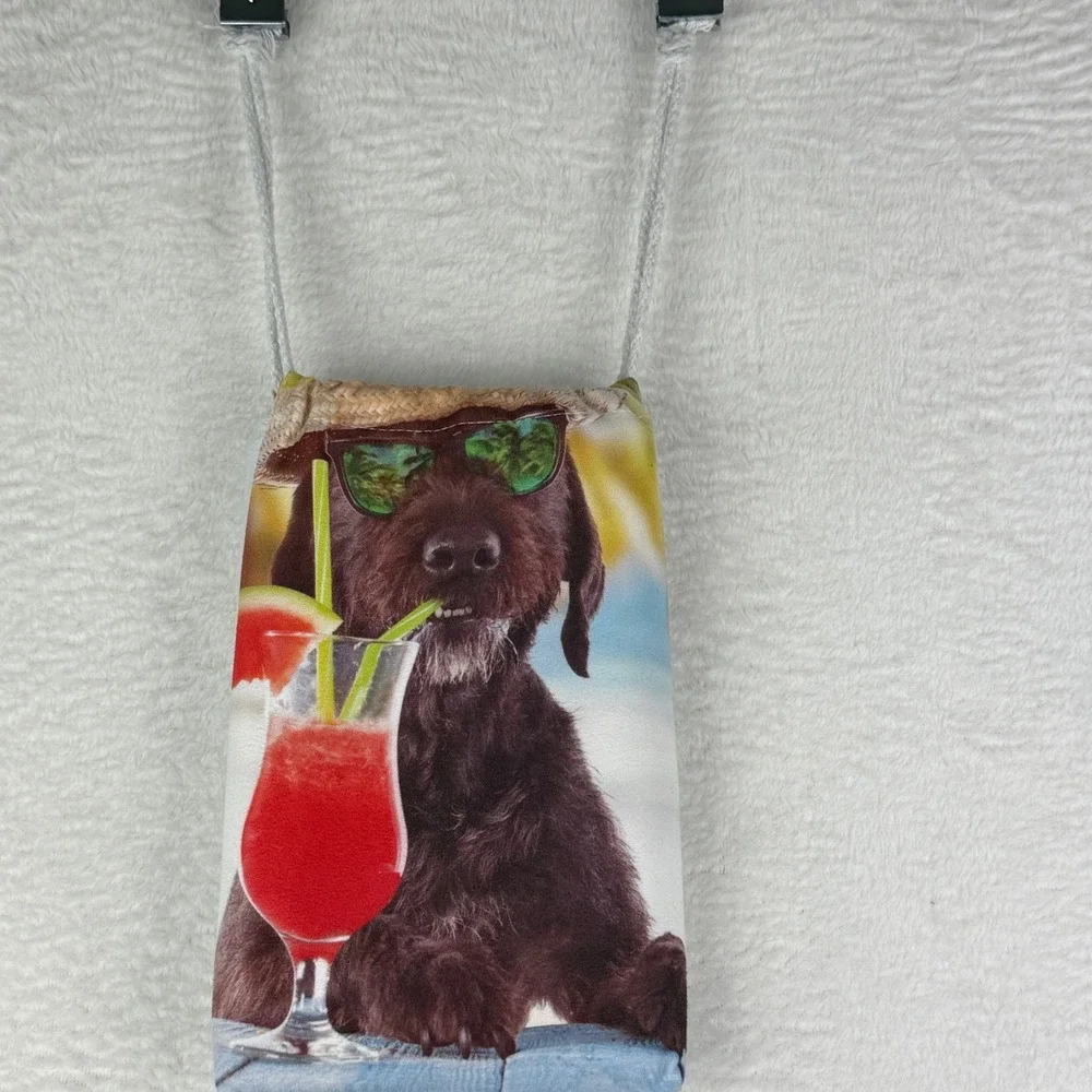Layla's Essentials Travel Sport Microfiber Towel Large (63x31) Dog Graphic New